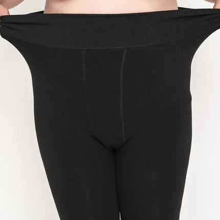 Plus Size 2XL 3XL 5XL Thick Leggings for Winter Super Stretchy Good Elastic 700g Very Warm  Fleece Leggin ouc688 PlatiNum