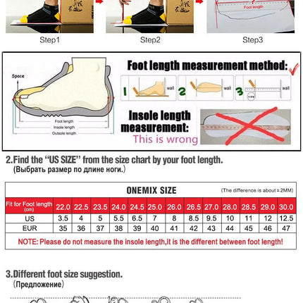 ONEMIX Sneakers da corsa per esterni Scarpe da trail elastiche da uomo Sneakers da donna leggere e traspiranti Coppia scarpe casual impermeabili PlatiNum