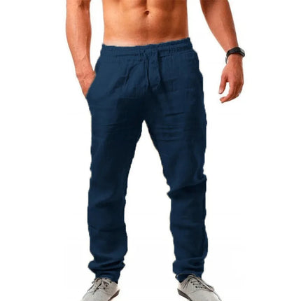 Nuovi uomini primavera tasche Casual pantaloni pantaloncini bottoni corti uomo Bodybuilding pantaloncini da uomo pantaloncini da corsa in lino di cotone bermuda platinumshop