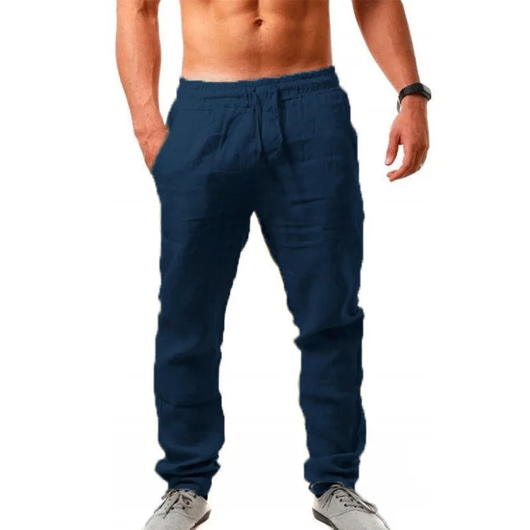 Nuovi uomini primavera tasche Casual pantaloni pantaloncini bottoni corti uomo Bodybuilding pantaloncini da uomo pantaloncini da corsa in lino di cotone bermuda platinumshop