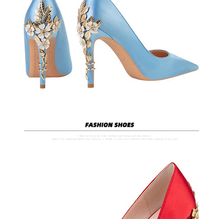 Moda mujer tacones altos bajos de aguja boda/fiesta zapatos de salón de señora primavera/otoño calzado femenino clásico calzado de mujer