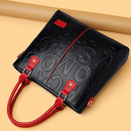 PU Leather Casual Crossbody Bags for Women Ladies Luxury Designer Tote Handbag Female Large Capacity Travel Shoulder Bag Sac PlatiNum