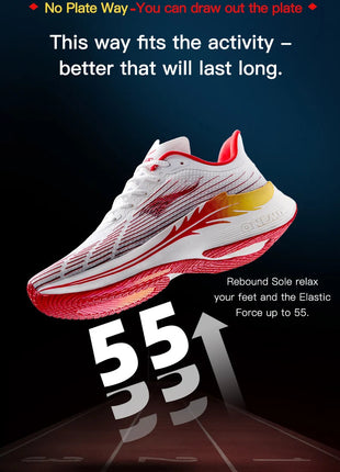 ONEMIX Scarpe da corsa da uomo per uomo Scarpe da passeggio per atletica leggera in mesh traspirante Scarpe da ginnastica da donna leggere rosse Scarpe da ginnastica sportive da uomo PlatiNum