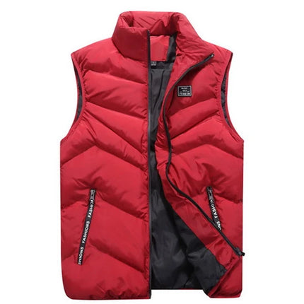 brand Plus size vest Mens Jacket Sleeveless Vests  Jackets men Casual Coats Mens Vest Man Cotton Thicken Waistcoat 8XL