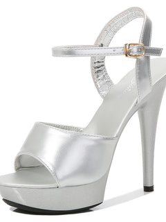2022 Pole Dance Shoes Stripper High Heels Women Sexy Show Shoes Sandals Party Club 15 17 CM Platform