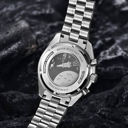 PAGANI DESIGN AK Project Mars Orologi da uomo Orologio al quarzo di lusso superiore da uomo AR Sapphire Speed Cronografo sportivo con data automatica