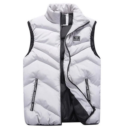 brand Plus size vest Mens Jacket Sleeveless Vests  Jackets men Casual Coats Mens Vest Man Cotton Thicken Waistcoat 8XL