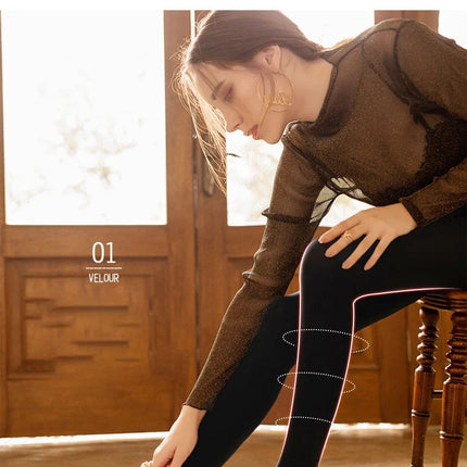 Winter Leggings For Women Warm Leggins Solid Color Velvet Leggins High Waist Leggings Stretchy Leggings dropshipping PlatiNum