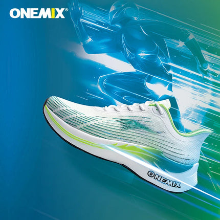 ONEMIX Scarpe da corsa da uomo per uomo Scarpe da passeggio per atletica leggera in mesh traspirante Scarpe da ginnastica da donna leggere rosse Scarpe da ginnastica sportive da uomo PlatiNum