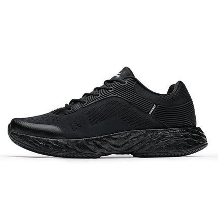 ONEMIX Scarpe da corsa bianche per uomo Outdoor Donna Sneakers atletiche Maratona Sport Scarpe da passeggio Viaggi Trekking Calzature da jogging PlatiNum