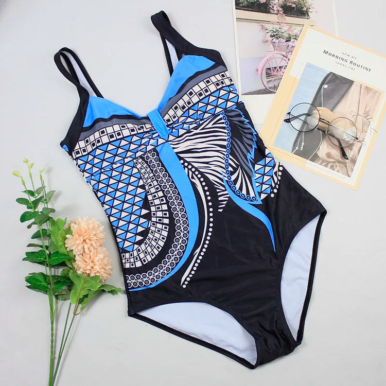 Costume da bagno bikini sexy Costumi da bagno Donna 2025 Costume intero Push Up Nuoto per abbigliamento da spiaggia Monokini Costumi da bagno taglie forti 2XL platinumshop