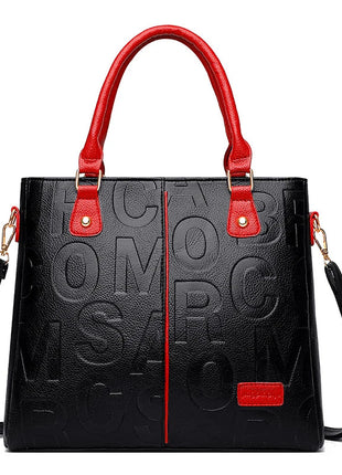 PU Leather Casual Crossbody Bags for Women Ladies Luxury Designer Tote Handbag Female Large Capacity Travel Shoulder Bag Sac PlatiNum