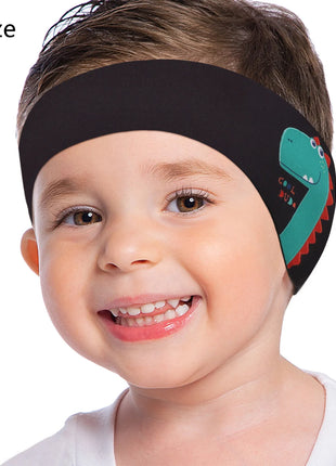 Fascia per nuoto impermeabile per bambini Fascia di protezione per le orecchie regolabile per mantenere l'acqua per il bagno, il nuoto, l'immersione