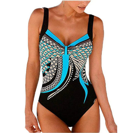 Costume da bagno bikini sexy Costumi da bagno Donna 2025 Costume intero Push Up Nuoto per abbigliamento da spiaggia Monokini Costumi da bagno taglie forti 2XL platinumshop
