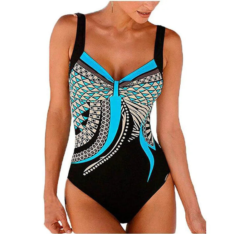 Costume da bagno bikini sexy Costumi da bagno Donna 2025 Costume intero Push Up Nuoto per abbigliamento da spiaggia Monokini Costumi da bagno taglie forti 2XL platinumshop