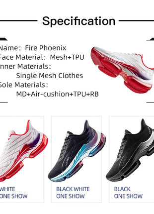Scarpe da corsa da uomo ONEMIX rimbalzo ammortizzante scarpe sportive da corsa all'aperto traspiranti scarpe da ginnastica da uomo con aumento dell'altezza 6-7cm PlatiNum