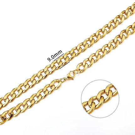 Jiayiqi 2mm-7mm Rope Chain Necklace Stainless Steel Never Fade Waterproof Choker Men Women Jewelry Silver Color Chains Gift PlatiNum