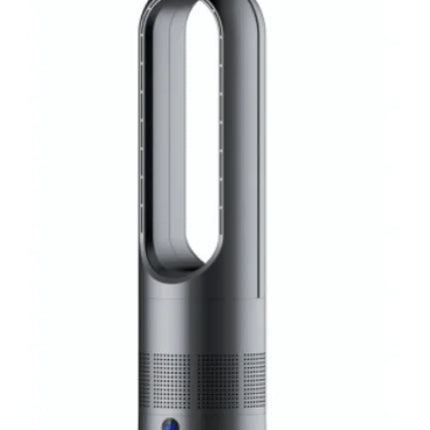 110V / 220V 18 pollici Mini ventilatore elettrico senza foglie per uso domestico funzione di temporizzazione del telecomando, ventilatore da pavimento muslimexayp