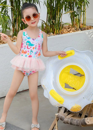 Rooxin Flamingo Nuoto Cerchio Bambino Infantile Galleggiante Piscina Anello di Nuoto Con Parasole Sedile Galleggiante Estate Spiaggia Piscina Festa Giocattoli