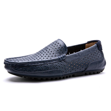 Scarpe Casual da uomo di moda scarpe eleganti da uomo di marca mocassino classico da uomo in vera pelle Plus Size Classic