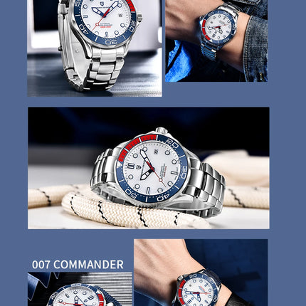 PAGANI DESIGN Orologi da uomo Orologio automatico di lusso retrò da uomo Orologio da polso meccanico giapponese da uomo Orologio impermeabile in acciaio inossidabile