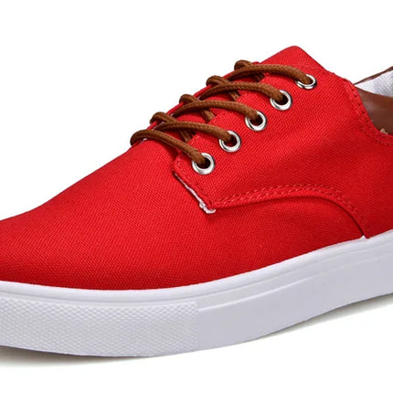 Fashion Canvas Men's Sneakers Black Lace Up Sping Shoes 2024 Classic Casual Vulcanized Shoes Size 46 47 Mens Spring Sport Shoes