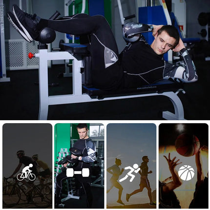 Men's Sports Suit MMA rashgard male Quick drying Sportswear Compression Clothing Fitness Training kit Thermal Underwear leggings PlatiNum