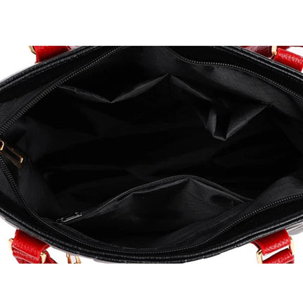 PU Leather Casual Crossbody Bags for Women Ladies Luxury Designer Tote Handbag Female Large Capacity Travel Shoulder Bag Sac PlatiNum