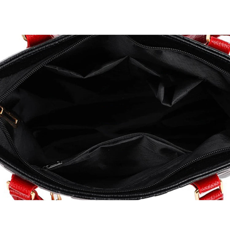 PU Leather Casual Crossbody Bags for Women Ladies Luxury Designer Tote Handbag Female Large Capacity Travel Shoulder Bag Sac PlatiNum
