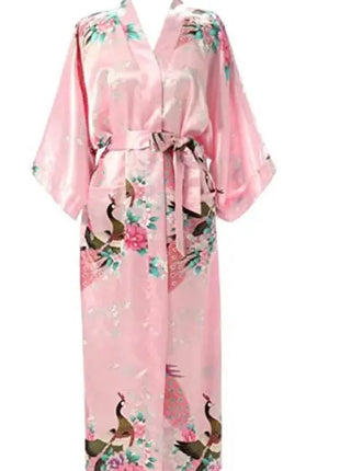 Abiti da notte da donna abiti da notte fiore abiti per la casa intimo Lingerie Casual Kimono abito d