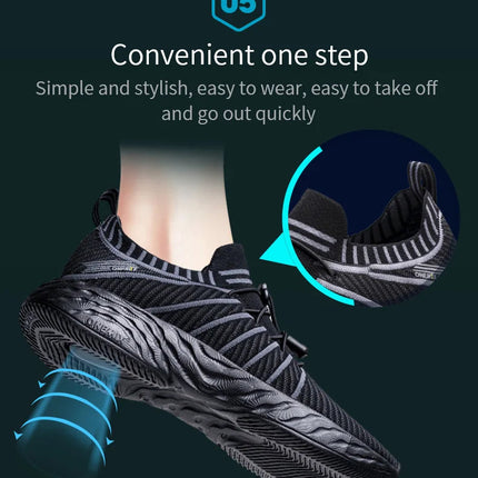 ONEMIX Scarpe da corsa impermeabili per uomo Scarpe da ginnastica da allenamento leggere e traspiranti da donna Scarpe sportive slip-on da trekking all'aperto platinumshop