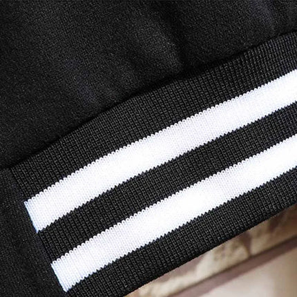 Supzoom New Arrival Letter Rib Sleeve Cotton Fashion Logo Single Breasted Casual Bomber Baseball Jacket Loose Cardigan Coat