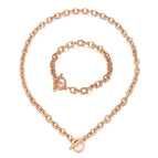 rose gold / 45cm and 19cm
