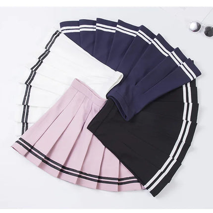 Damen Tennisrock Faltenrock Sport-Golf-Sets Athletische Lauf-Minirock Sexy Harajuku Koreanischer Stil