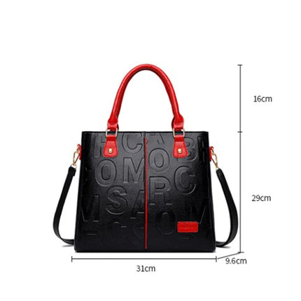PU Leather Casual Crossbody Bags for Women Ladies Luxury Designer Tote Handbag Female Large Capacity Travel Shoulder Bag Sac PlatiNum