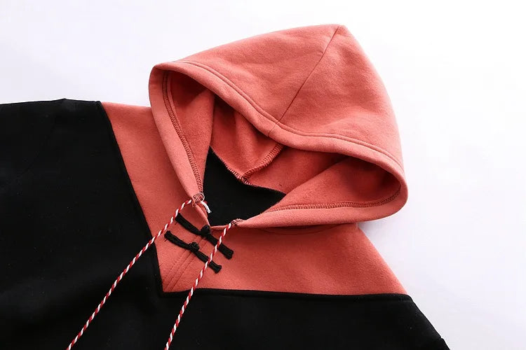 Neploe Women Hoodies Fleece Thick Cute Fox Embroidery Winter Autumn Women Pullovers Jumpers Japanese 2025 New Hooded Coat 56439
