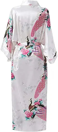 Abiti da notte da donna abiti da notte fiore abiti per la casa intimo Lingerie Casual Kimono abito d