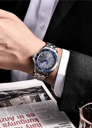 PAGANI DESIGN 2026 Nuovo Orologio Automatico di Lusso da Uomo, Cristallo Zaffiro AR, Orologio da Polso Meccanico con Movimento Miyota 8215