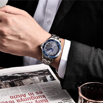 PAGANI DESIGN 2026 Nuovo Orologio Automatico di Lusso da Uomo, Cristallo Zaffiro AR, Orologio da Polso Meccanico con Movimento Miyota 8215