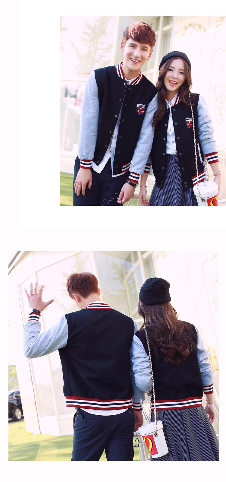 Supzoom New Arrival Fleece Casual Baseball Uniform Students Cotton Spliced Regular Rib Sleeve Brand Clothing Bomber Jacket Men