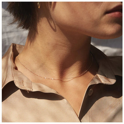 eManco Fine Chain Necklace Stainless Steel Gold Color Pendants Short Long Statement Women  Colar Gift Stainless Steel Jewelry PlatiNum
