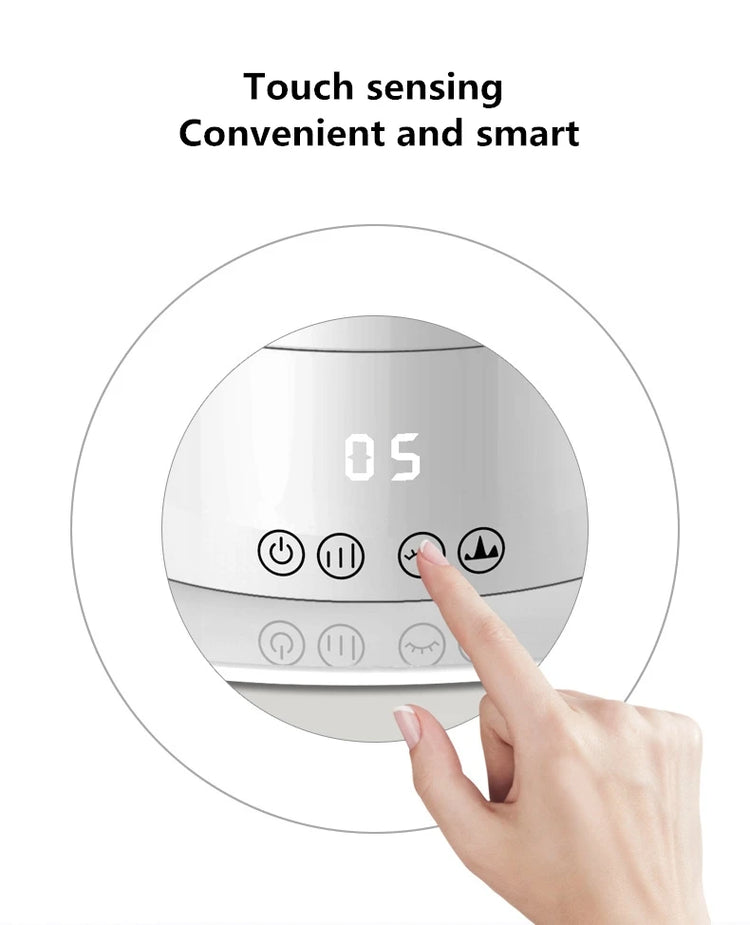 Ventilatore Freddo e Caldo con Telecomando, Senza Pale, 220V, Ultra-silenzioso, Purificatore d'Aria, Alta Qualità, Programmabile 1-9 Ore
