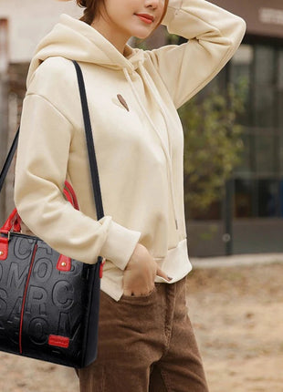 PU Leather Casual Crossbody Bags for Women Ladies Luxury Designer Tote Handbag Female Large Capacity Travel Shoulder Bag Sac PlatiNum