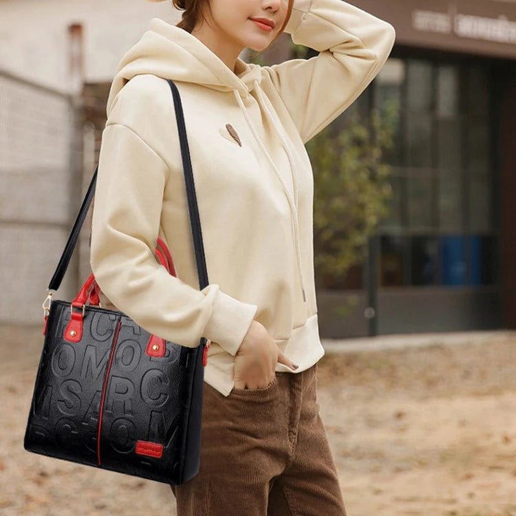 PU Leather Casual Crossbody Bags for Women Ladies Luxury Designer Tote Handbag Female Large Capacity Travel Shoulder Bag Sac PlatiNum