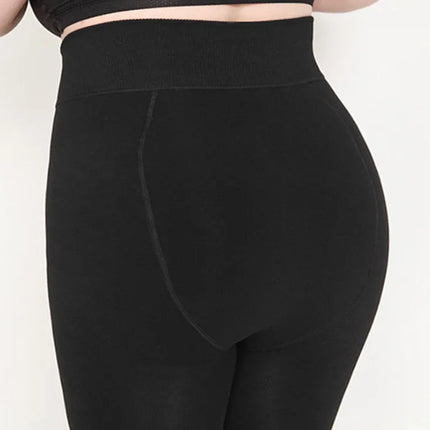 Plus Size 2XL 3XL 5XL Thick Leggings for Winter Super Stretchy Good Elastic 700g Very Warm  Fleece Leggin ouc688 PlatiNum