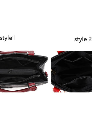 PU Leather Casual Crossbody Bags for Women Ladies Luxury Designer Tote Handbag Female Large Capacity Travel Shoulder Bag Sac PlatiNum