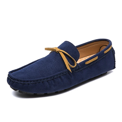 2025 Mocassino da uomo Grigio Marrone Nero Mocassini Scarpe da uomo in pelle Designer di lusso Marchio Moda Sneakers Appartamenti Slip on Leggero