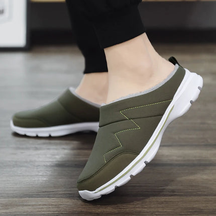 Inverno Uomo Donna Pantofole di peluche Casa Coperta Casa calda Scarpe di cotone Camera Leggero Plus Big Size 47 48 49 Dropshipping a buon mercato