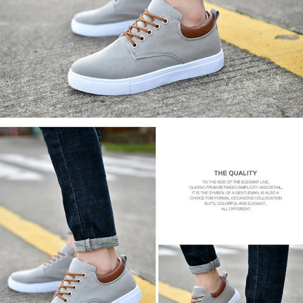 Fashion Canvas Men's Sneakers Black Lace Up Sping Shoes 2024 Classic Casual Vulcanized Shoes Size 46 47 Mens Spring Sport Shoes