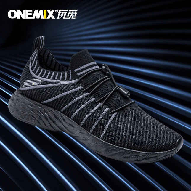 ONEMIX NUOVE Scarpe da Corsa in Offerta per Uomo, Sneakers Impermeabili e Traspiranti, Scarpe Sportive Antiscivolo da Trekking per Esterni PlatiNum